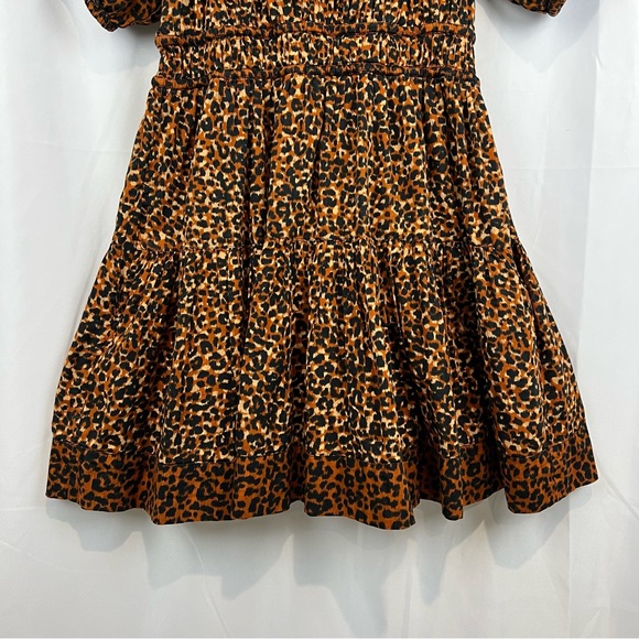 ULLA JOHNSON Mariana leopard print mini dress - Picture 3 of 10